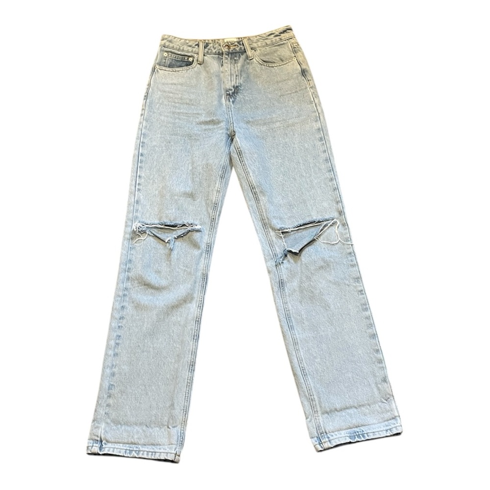 Princess Polly Light Blue‎ High Rise Mom Women's Jeans size 6